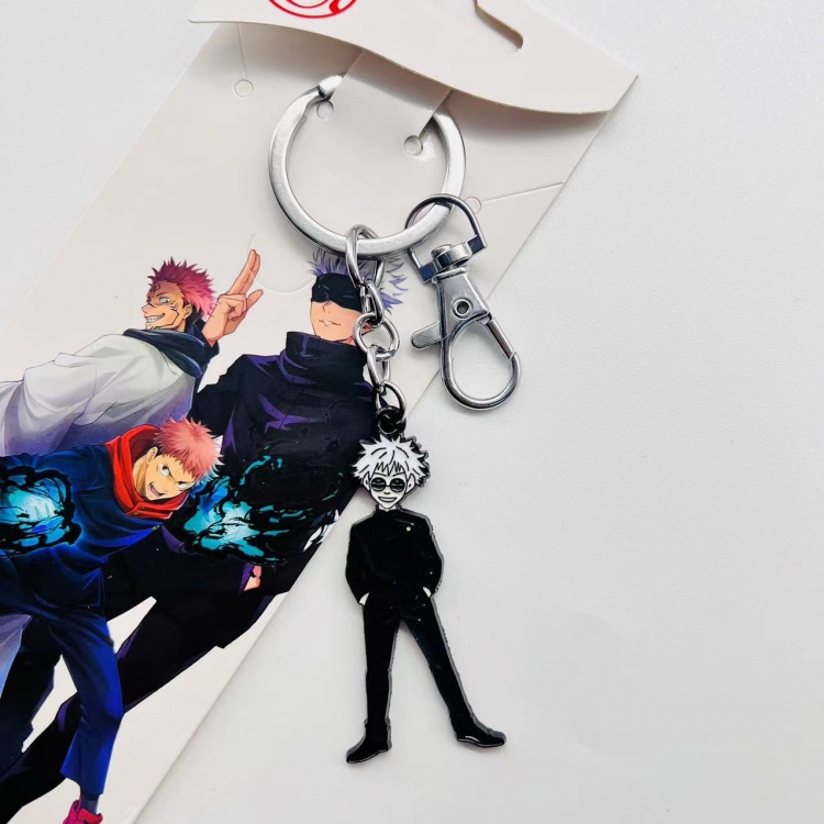 Jujutsu Kaisen Anime peripheral large colored character keychain  price for 5 pcs