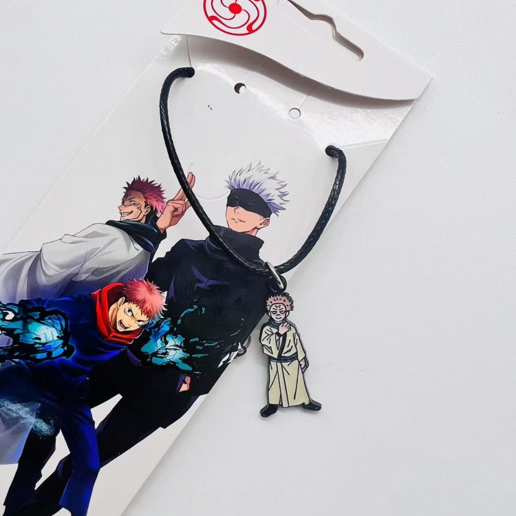 Jujutsu Kaisen Anime peripheral small colored character necklace pendant price for 5 pcs