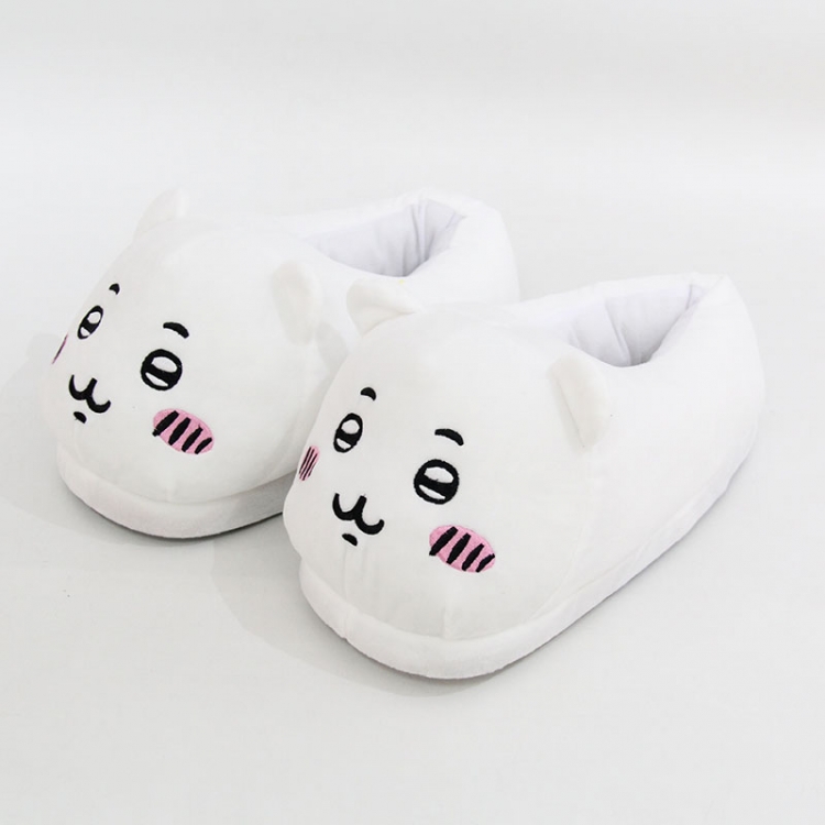 Self deprecating bear Full foot crystal ultra soft+PP cotton warm plush shoes 28cm