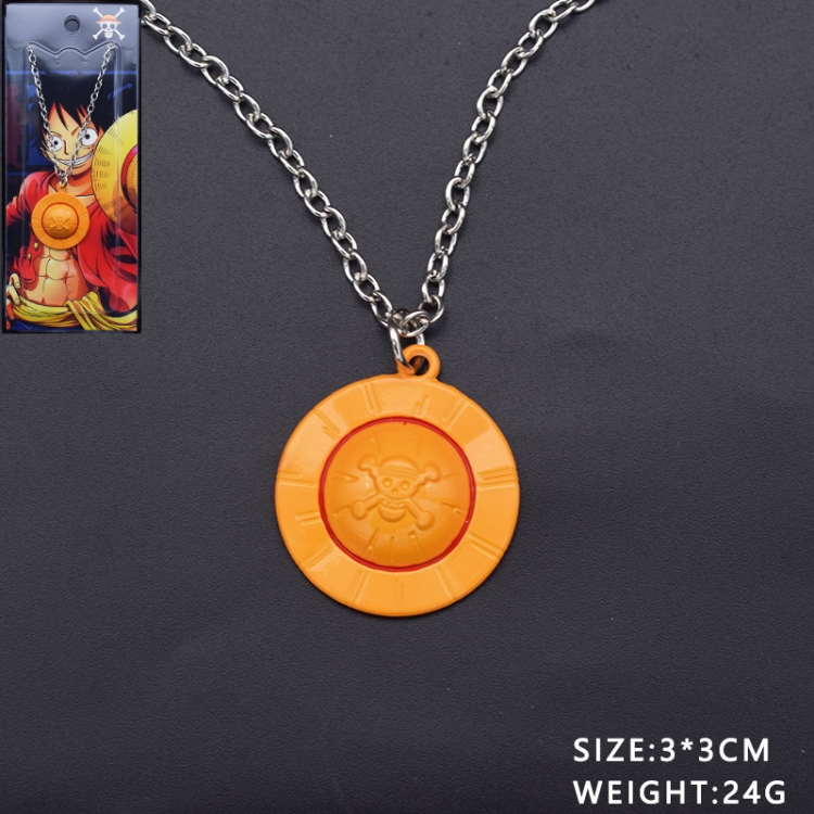 One Piece Anime cartoon necklace pendant price for 5 pcs 