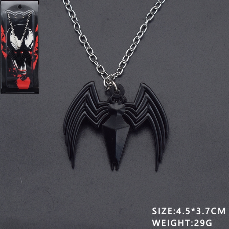 venom Anime cartoon metal necklace pendant price for 5 pcs
