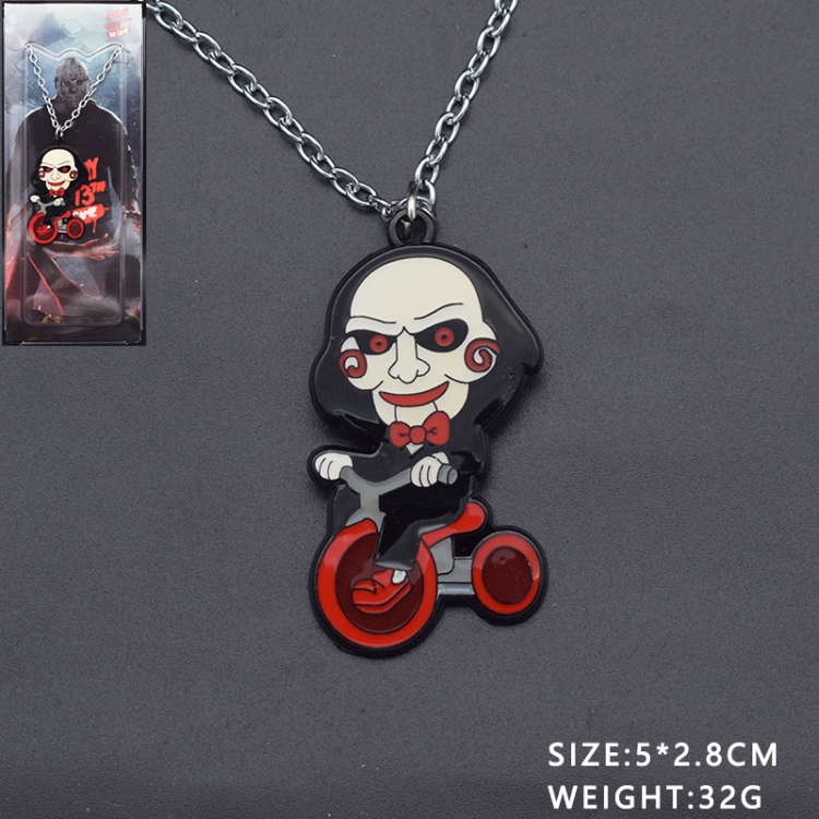 Black Friday Anime cartoon metal necklace pendant price for 5 pcs 