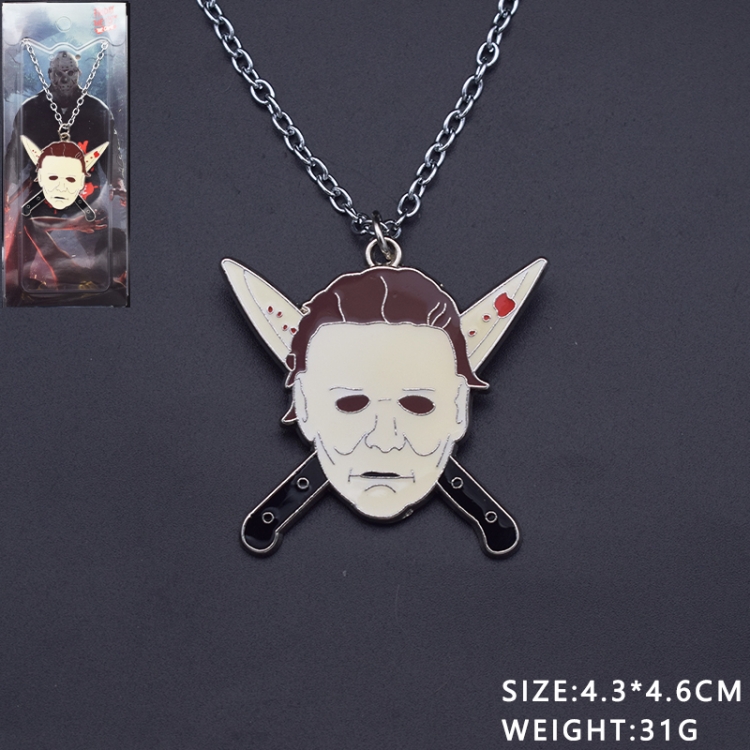 Black Friday Anime cartoon metal necklace pendant price for 5 pcs 