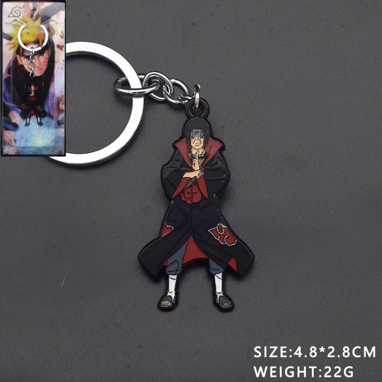 Naruto Anime cartoon metal keychain backpack pendant price for 5 pcs