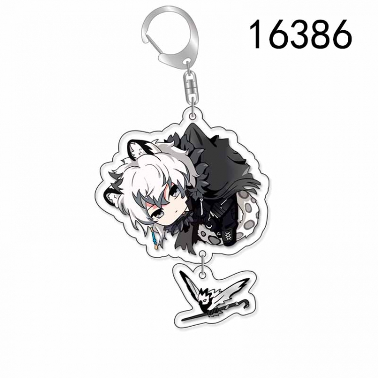 Arknights Anime acrylic Pendant Key Chain  price for 5 pcs