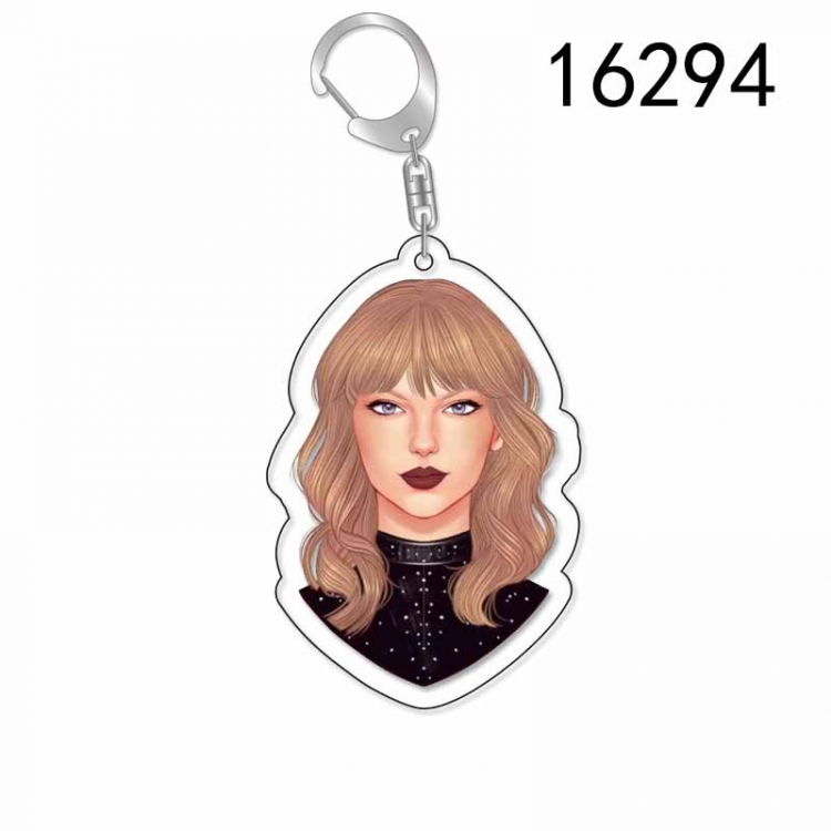 Taylor Swift Anime Acrylic Keychain Charm price for 5 pcs