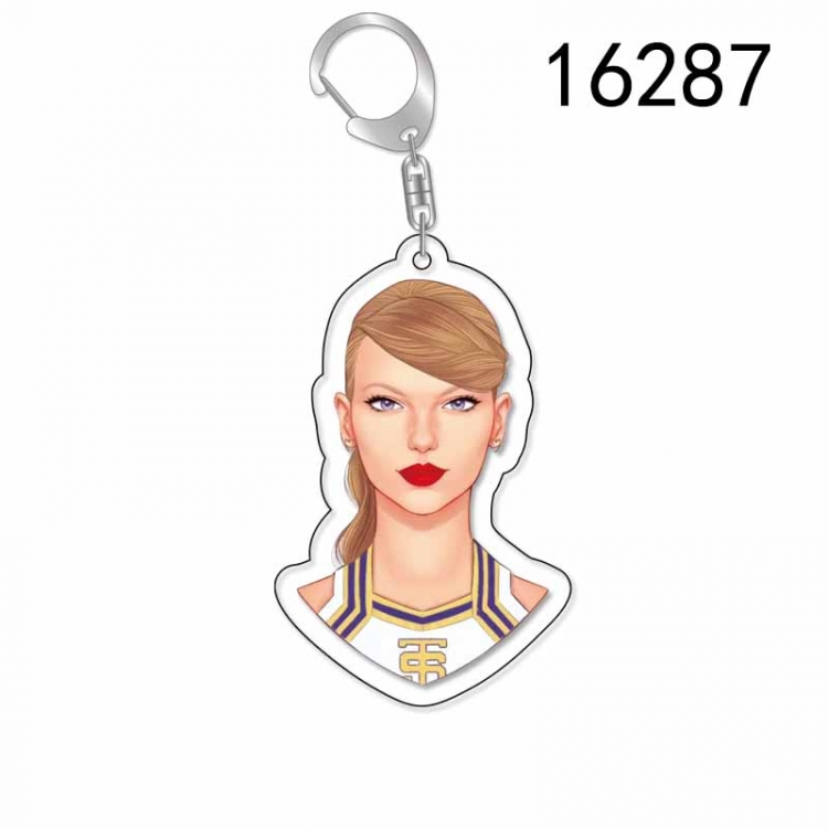 Taylor Swift Anime Acrylic Keychain Charm price for 5 pcs