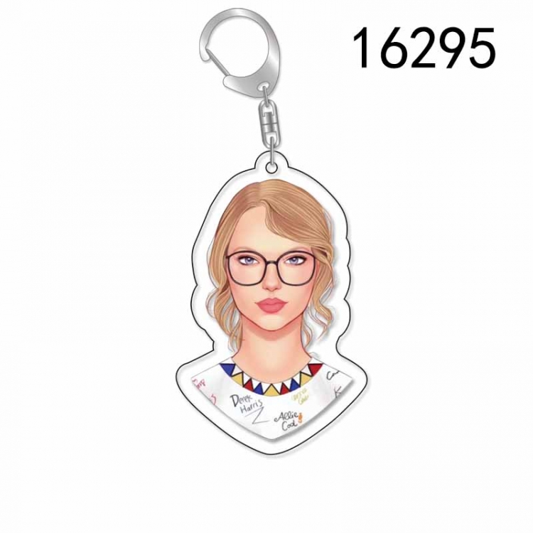 Taylor Swift Anime Acrylic Keychain Charm price for 5 pcs