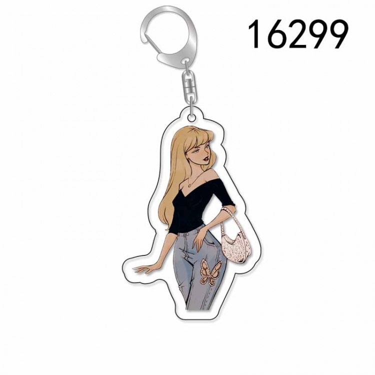 Taylor Swift Anime Acrylic Keychain Charm price for 5 pcs