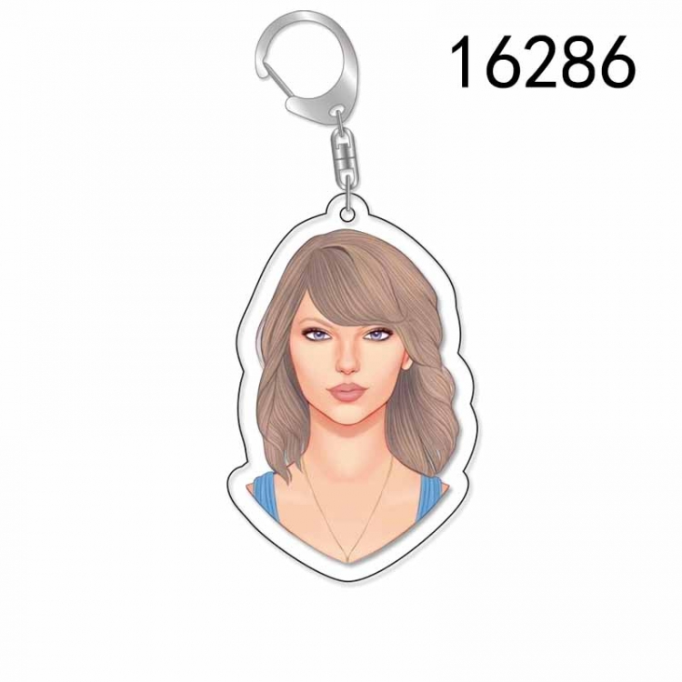 Taylor Swift Anime Acrylic Keychain Charm price for 5 pcs