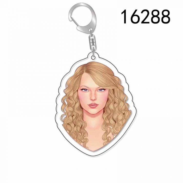 Taylor Swift Anime Acrylic Keychain Charm price for 5 pcs