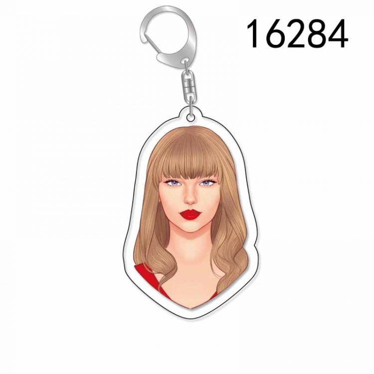 Taylor Swift Anime Acrylic Keychain Charm price for 5 pcs