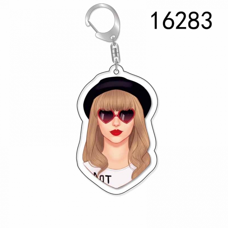 Taylor Swift Anime Acrylic Keychain Charm price for 5 pcs