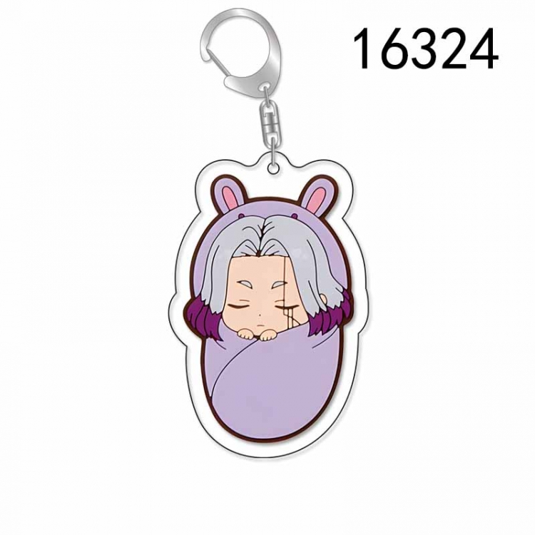 Mashle: Magic and Muscles Anime Acrylic Keychain Charm price for 5 pcs