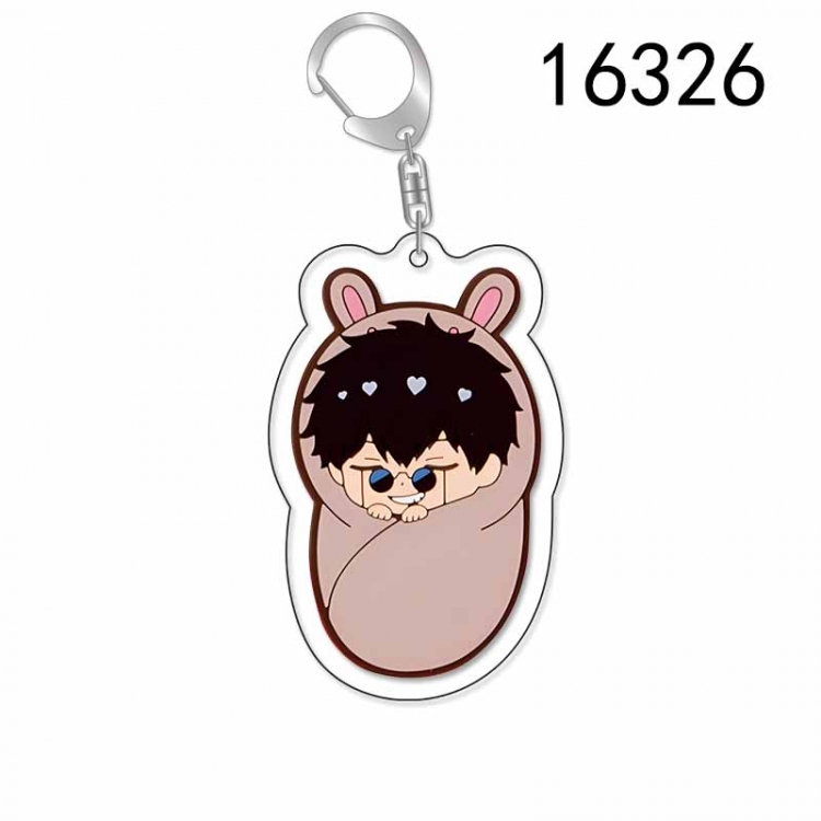 Mashle: Magic and Muscles Anime Acrylic Keychain Charm price for 5 pcs