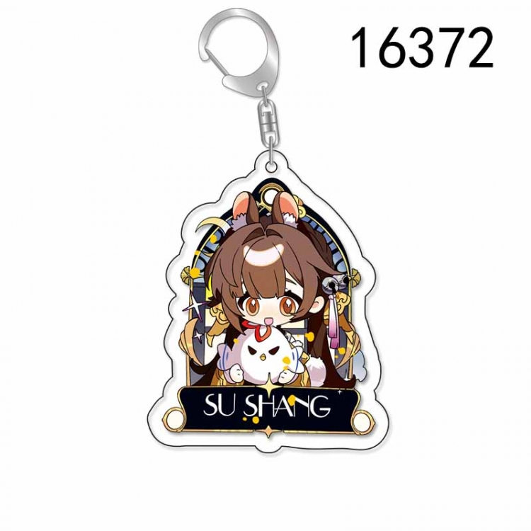 Honkai: Star Rail Anime Acrylic Keychain Charm price for 5 pcs