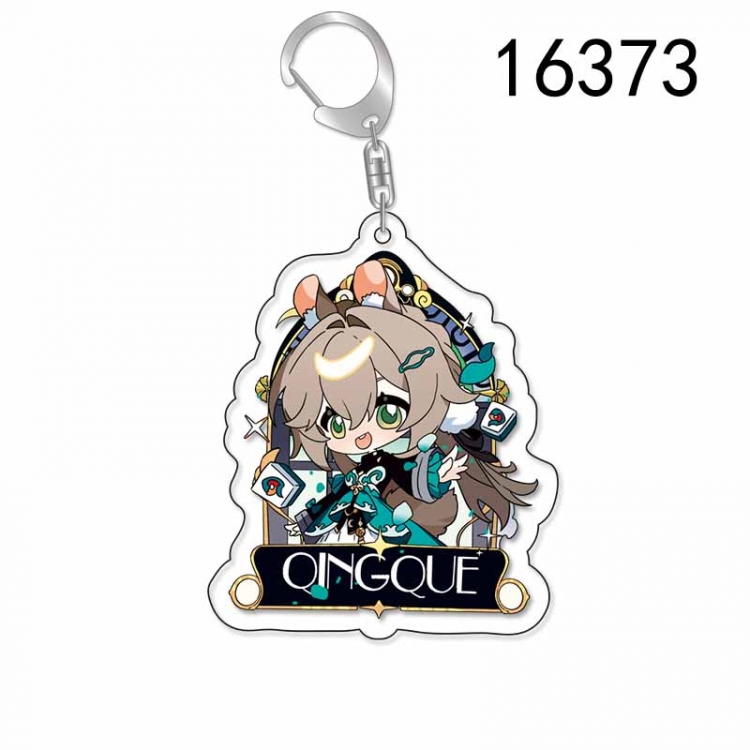 Honkai: Star Rail Anime Acrylic Keychain Charm price for 5 pcs