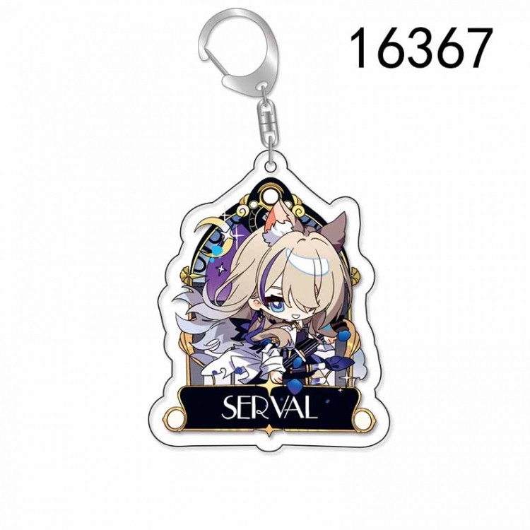 Honkai: Star Rail Anime Acrylic Keychain Charm price for 5 pcs