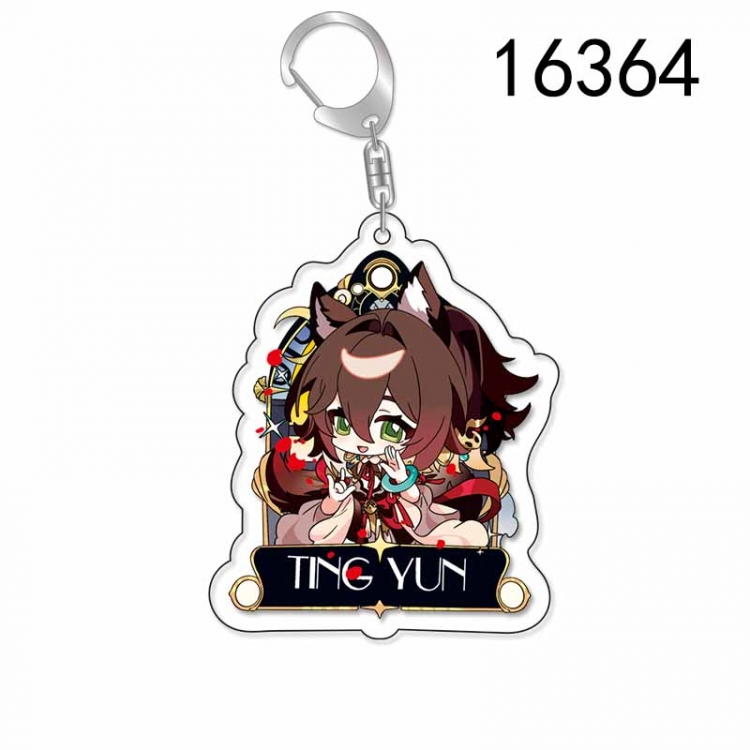 Honkai: Star Rail Anime Acrylic Keychain Charm price for 5 pcs