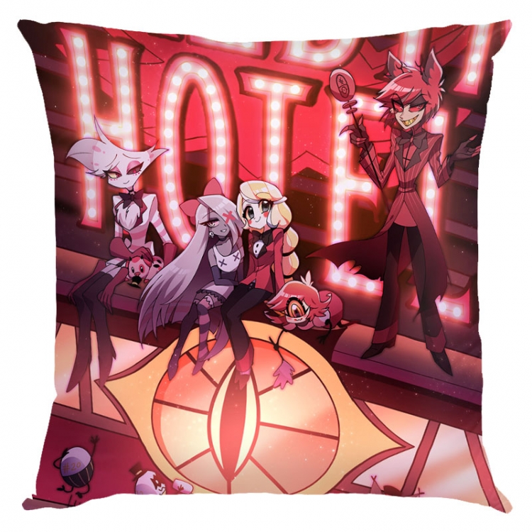 Hazbin Hotel Anime square full-color pillow cushion 45X45CM NO FILLING 