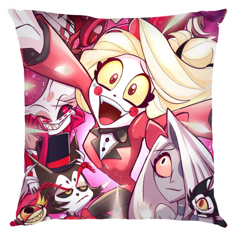 Hazbin Hotel Anime square full-color pillow cushion 45X45CM NO FILLING 