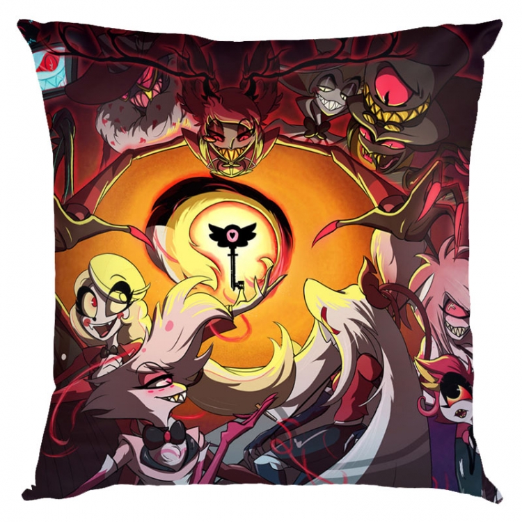 Hazbin Hotel Anime square full-color pillow cushion 45X45CM NO FILLING 