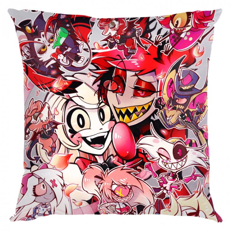 Hazbin Hotel Anime square full-color pillow cushion 45X45CM NO FILLING 