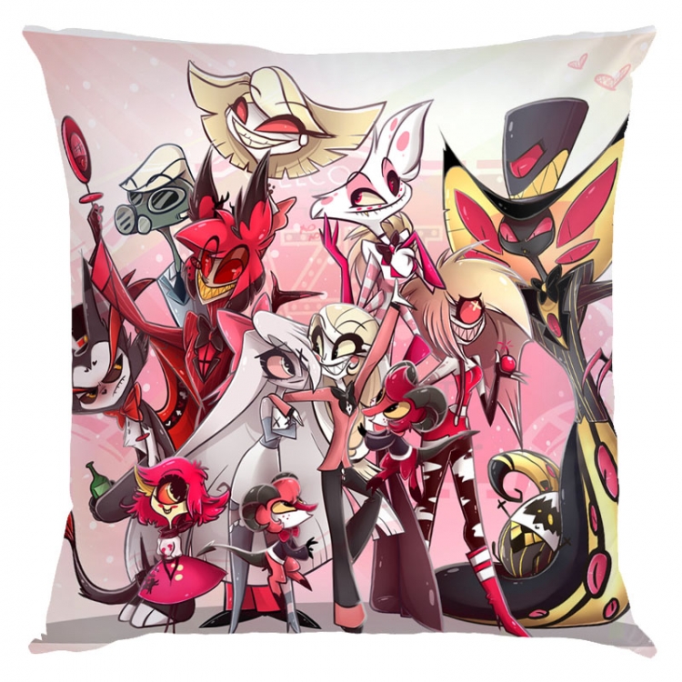 Hazbin Hotel Anime square full-color pillow cushion 45X45CM NO FILLING 