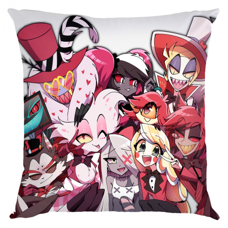 Hazbin Hotel Anime square full-color pillow cushion 45X45CM NO FILLING 