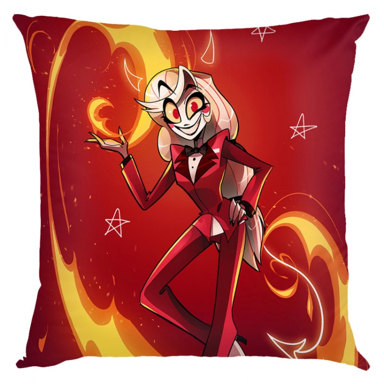 Hazbin Hotel Anime square full-color pillow cushion 45X45CM NO FILLING 