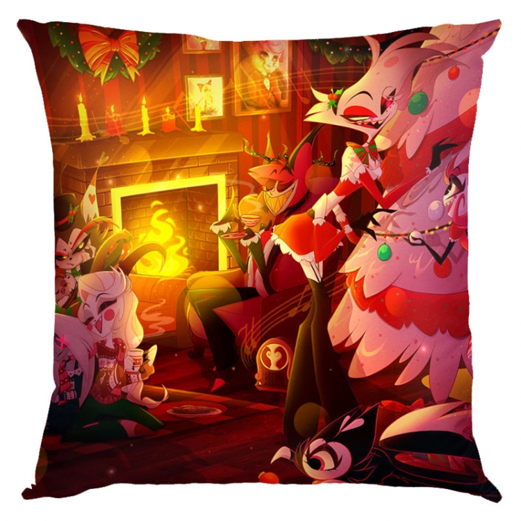 Hazbin Hotel Anime square full-color pillow cushion 45X45CM NO FILLING 