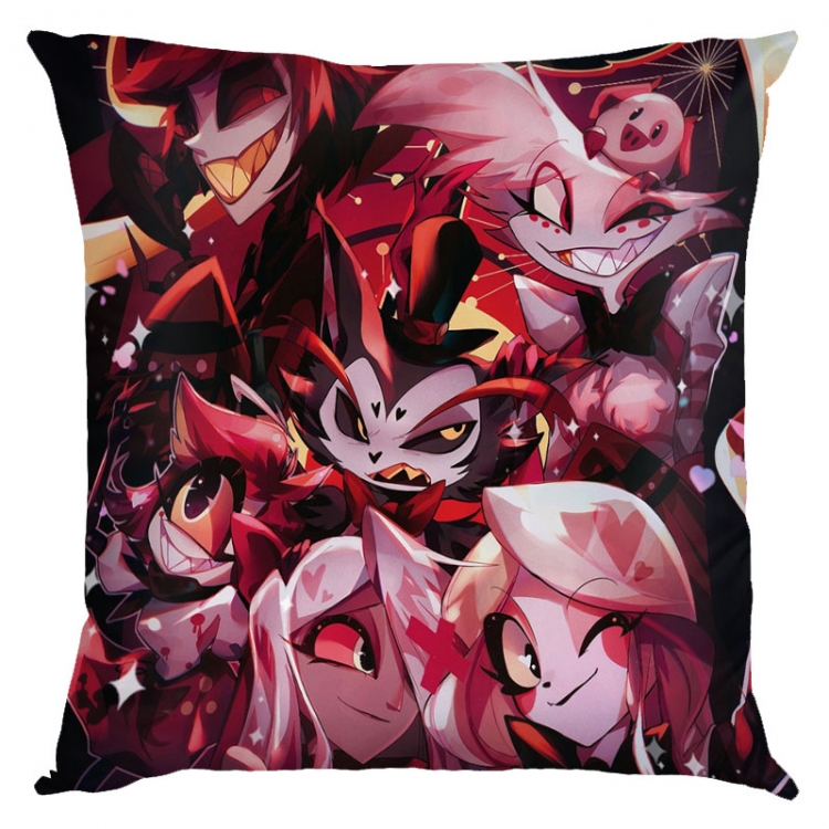 Hazbin Hotel Anime square full-color pillow cushion 45X45CM NO FILLING 