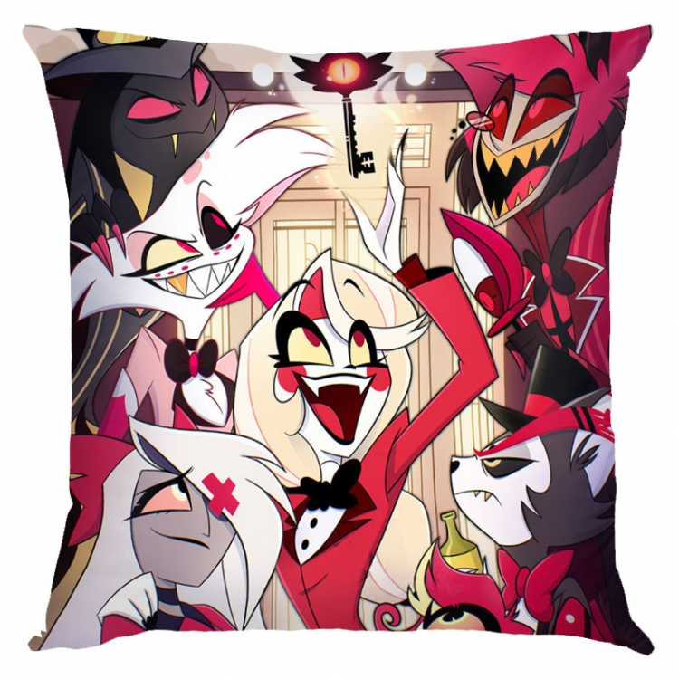 Hazbin Hotel Anime square full-color pillow cushion 45X45CM NO FILLING 