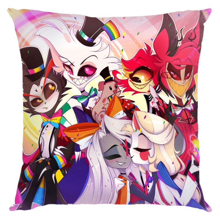 Hazbin Hotel Anime square full-color pillow cushion 45X45CM NO FILLING 