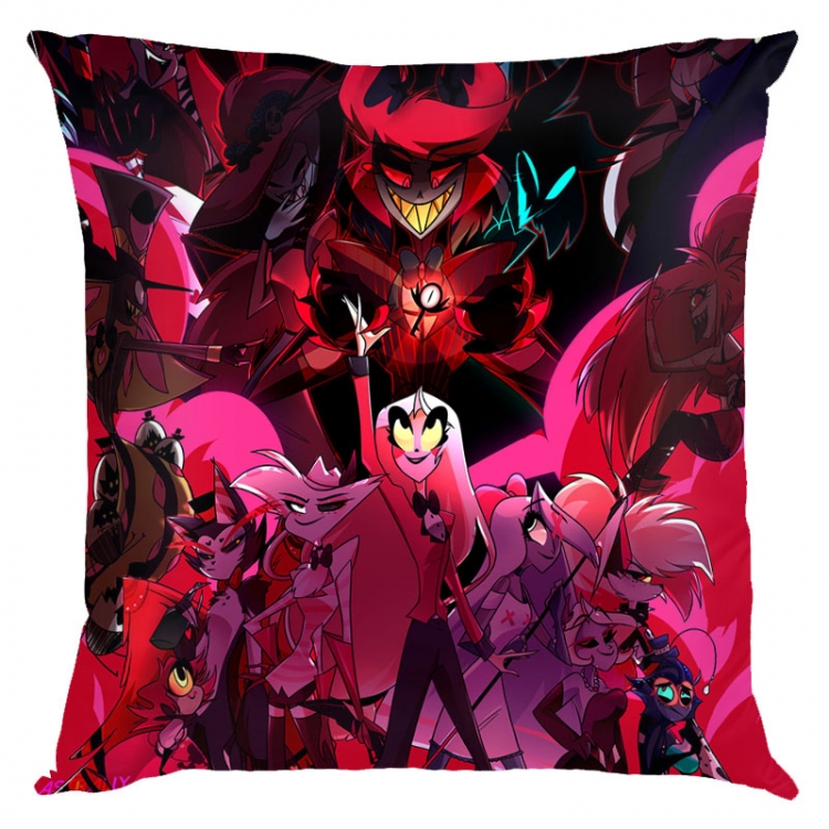 Hazbin Hotel Anime square full-color pillow cushion 45X45CM NO FILLING 