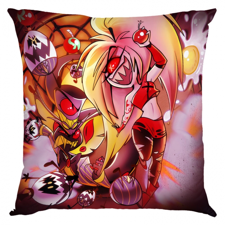 Hazbin Hotel Anime square full-color pillow cushion 45X45CM NO FILLING 