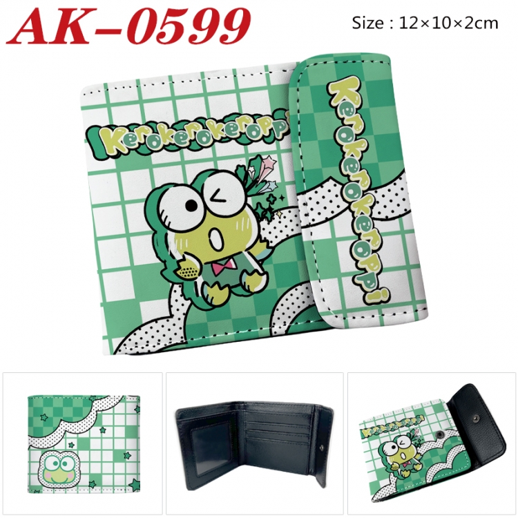 sanrio Anime PU leather full color buckle 20% off wallet 12X10X2CM  AK-0599