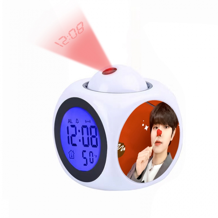 straykids Anime projection alarm clock electronic clock 8x8x10cm