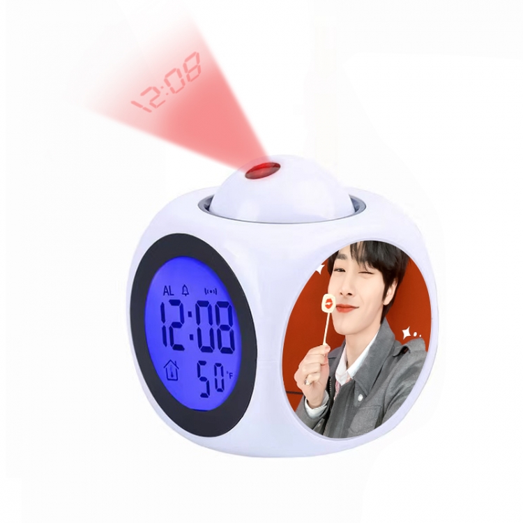 straykids Anime projection alarm clock electronic clock 8x8x10cm