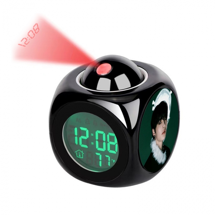 straykids Anime projection alarm clock electronic clock 8x8x10cm