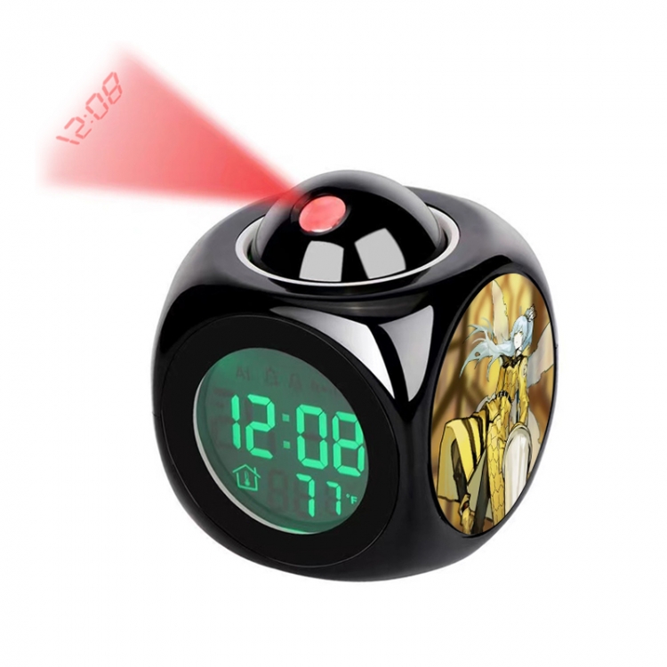 Library Of Ruina Anime projection alarm clock electronic clock 8x8x10cm