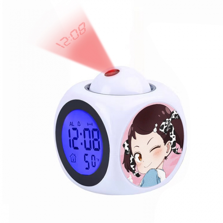 SPY×FAMILY Anime projection alarm clock electronic clock 8x8x10cm