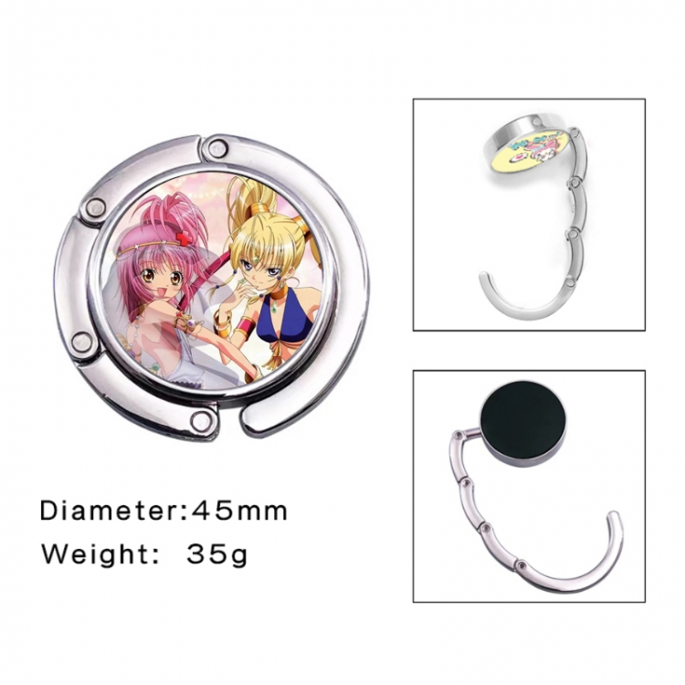 Magic Maiden Anime folding bag hanger table edge bag hook 45mm