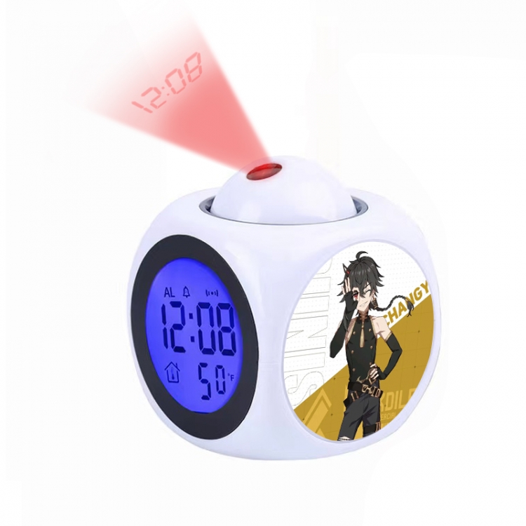 Zhan Shuang Pamish Anime projection alarm clock electronic clock 8x8x10cm