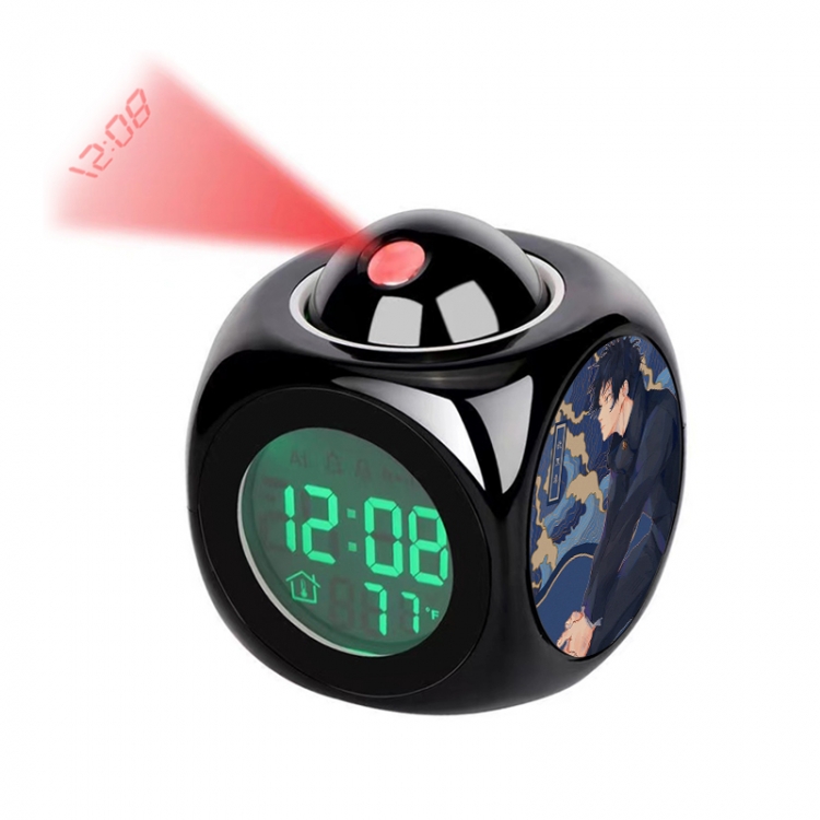 Jujutsu Kaisen Anime projection alarm clock electronic clock 8x8x10cm