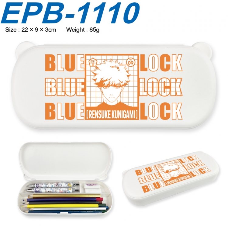 BLUE LOCK Anime peripheral UV printed PP material stationery box 22X9X3CM