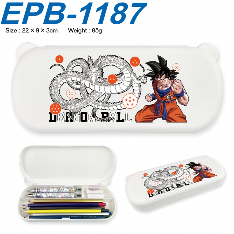 DRAGON BALL Anime peripheral UV printed PP material stationery box 22X9X3CM