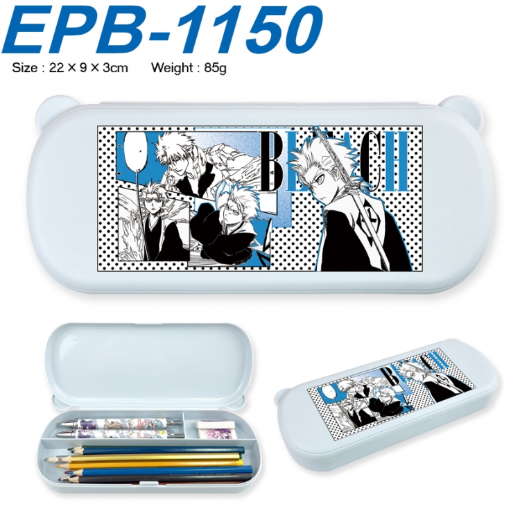 Bleach Anime peripheral UV printed PP material stationery box 22X9X3CM