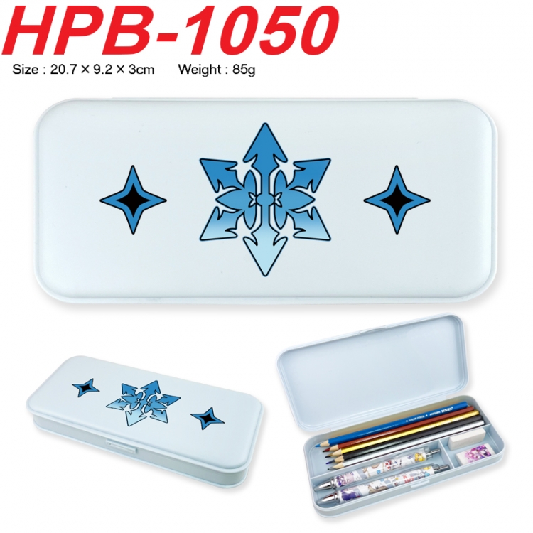 Honkai: Star Rail Anime peripheral square UV printed PE material stationery box 20.7X9.2X3CM