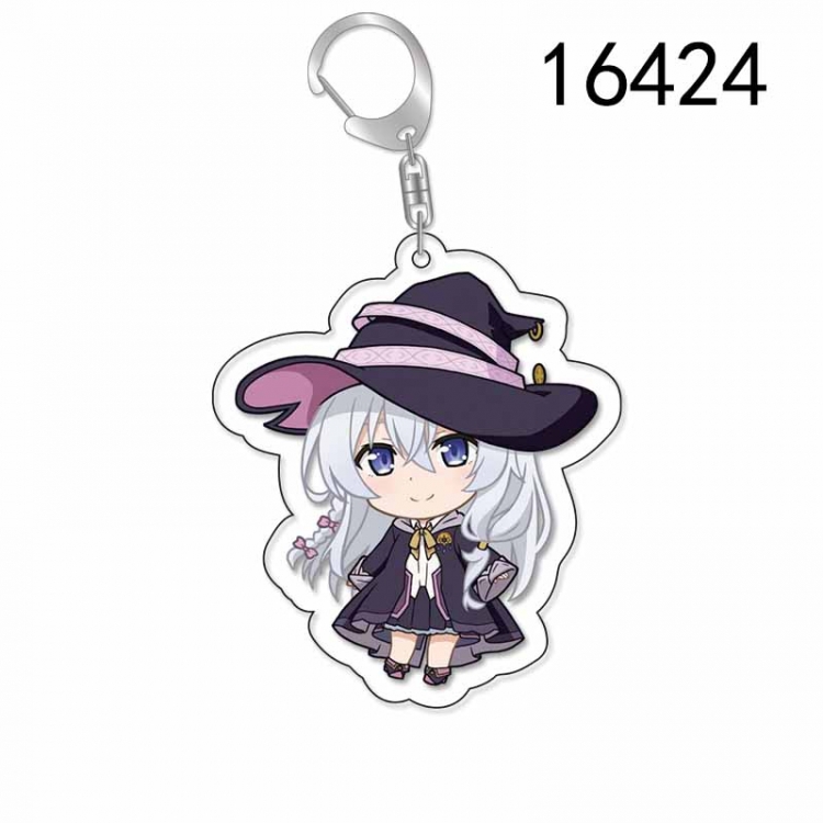 Wandering Witch Anime Acrylic Keychain Charm price for 5 pcs